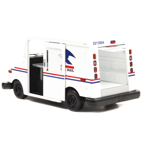 U.S. Mail Long-Life Postal Delivery Vehicle (LLV) White (Cliff Clavin's) "Cheers" (1982-1993) TV Series "Hollywood Series" 1/18 Diecast Model Car by Greenlight