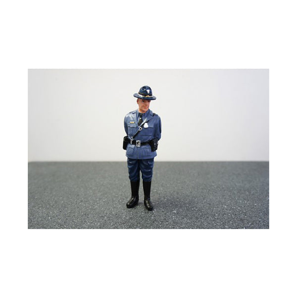 State Trooper Craig Figure For 1:18 Diecast Model Cars by American Diorama