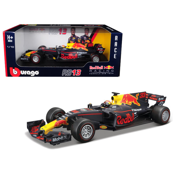 Renault Red Bull Racing TAG Heuer RB13 #33 Max Verstappen Formula One F1 1/18 Diecast Model Car by Bburago