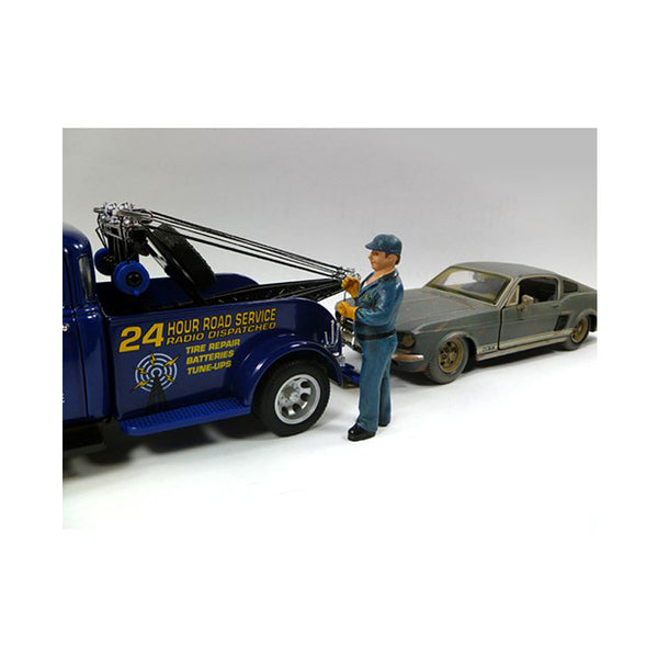 Tow Truck Driver/Operator Bill Figurine for 1/24 Scale Models by American Diorama