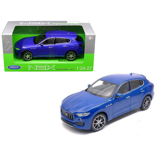 Maserati Levante Blue 1/24 - 1/27 Diecast Model Car by Welly