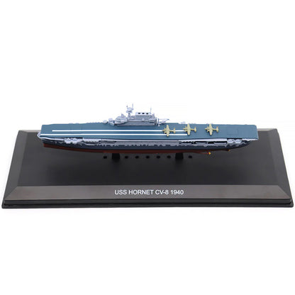 USS Hornet CV-8 Aircraft Carrier (1940) 1/1250 Diecast Model by Legendary Battleships