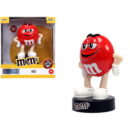 Red M&M's 4.5" Diecast Figurine "Metalfigs" Series by Jada