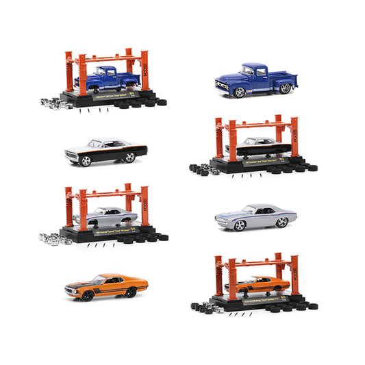 Model Kit 4 piece Car Set Release 43 Limited Edition to 9400 pieces Worldwide 1/64 Diecast Model Cars by M2 Machines