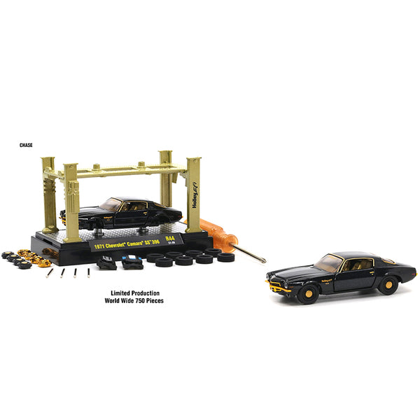 Model Kit 4 piece Car Set Release 44 Limited Edition to 9400 pieces Worldwide 1/64 Diecast Model Cars by M2 Machines