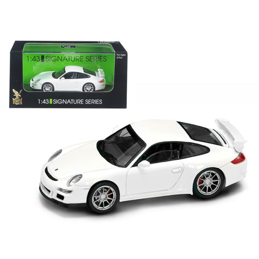 Porsche 911 997 GT3 White 1/43 Diecast Model Car by Road Signature