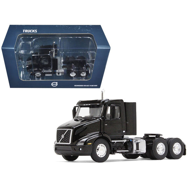 Volvo VNR 300 Day Cab Sable Black Metallic 1/50 Diecast Model Car by First Gear