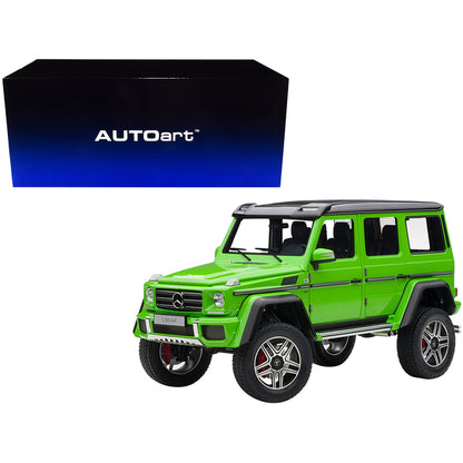 Mercedes Benz G500 4X4 2 Alien Green 1/18 Model Car by Autoart