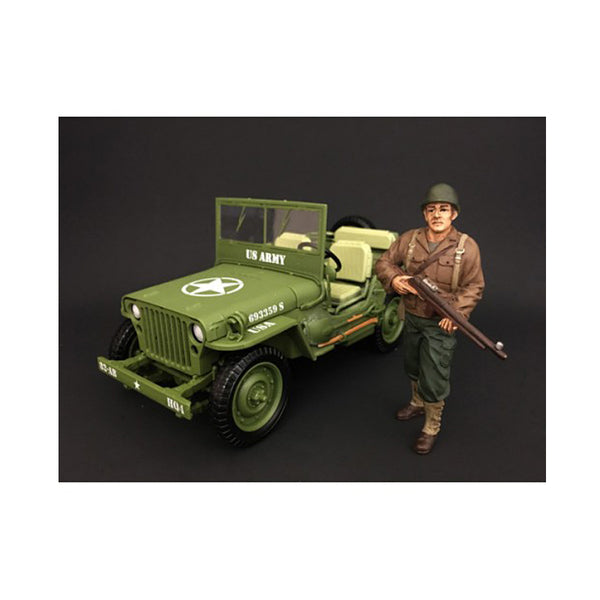 US Army WWII Figure II For 1:18 Scale Models by American Diorama