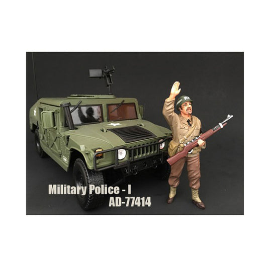 WWII Military Police Figure I For 1:18 Scale Models by American Diorama