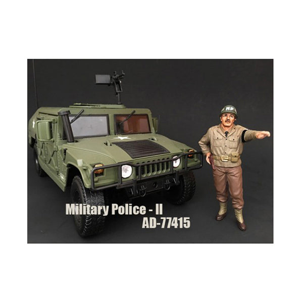 WWII Military Police Figure II For 1:18 Scale Models by American Diorama