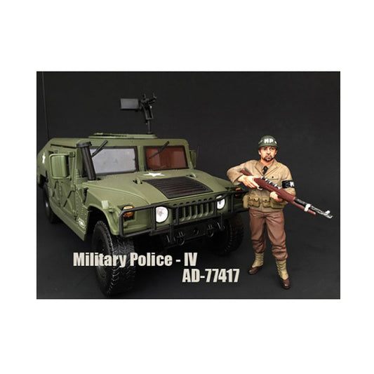 WWII Military Police Figure IV For 1:18 Scale Models by American Diorama