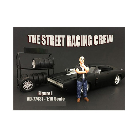 The Street Racing Crew Figure I For 1:18 Scale Models by American Diorama