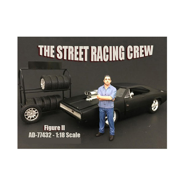 The Street Racing Crew Figure II For 1:18 Scale Models by American Diorama