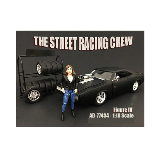 The Street Racing Crew Figure IV For 1:18 Scale Models by American Diorama