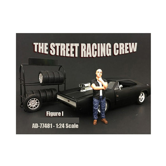 The Street Racing Crew Figure I For 1:24 Scale Models by American Diorama