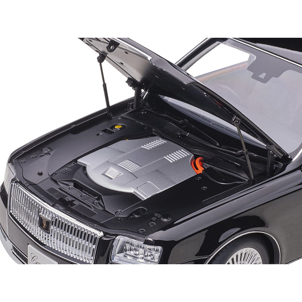 Toyota Century RHD (Right Hand Drive) Black 1/18 Model Car by Autoart