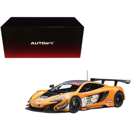 Mclaren 650S GT3 #59A S. Van Gisbergen A. Parente J. Webb 12 Hour Bathurst (2016) 1/18 Model Car by Autoart