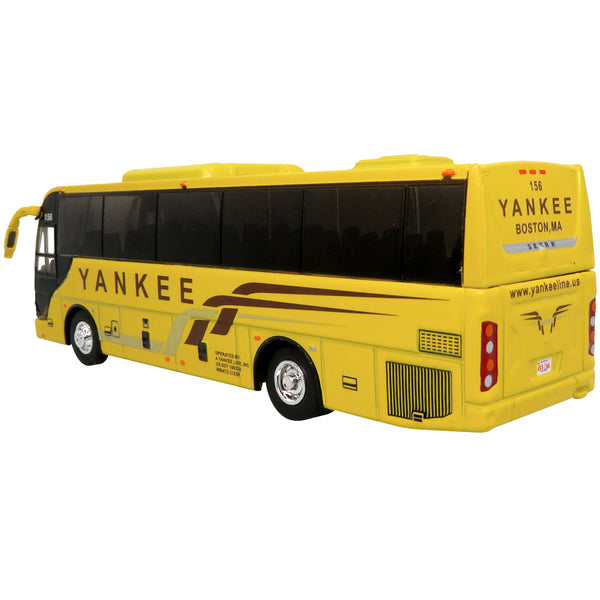 TEMSA TS 35E Coach Bus Yellow "Yankee Trails" "The Bus & Motorcoach Collection" 1/87 Diecast Model by Iconic Replicas