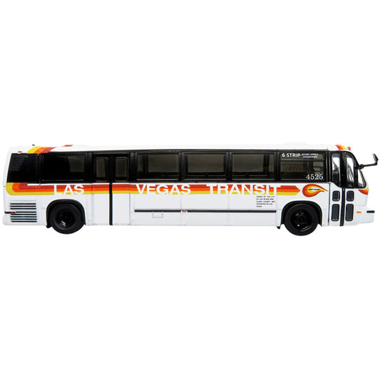 TMC RTS Transit Bus Las Vegas Transit "6 Strip Resort Hotels-Downtown" "Vintage Bus & Motorcoach Collection" 1/87 Diecast Model by Iconic Replicas