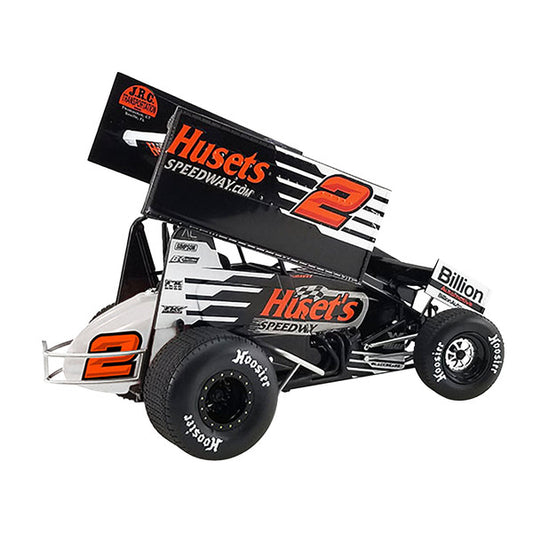 Winged Sprint Car #2 David Gravel "Huset's Speedway" Big Game Motorsports (2022) 1/18 Diecast Model Car by ACME