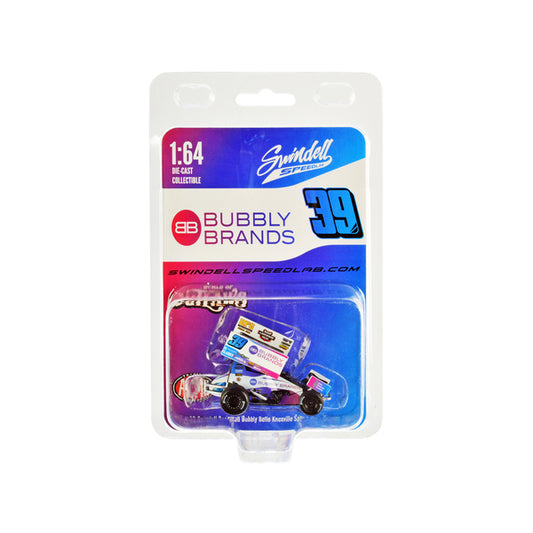 Winged Sprint Car #39 Sammy Swindell "Bubbly Brands" Swindell Speedlab "World of Outlaws" (2022) 1/64 Diecast Model Car by ACME