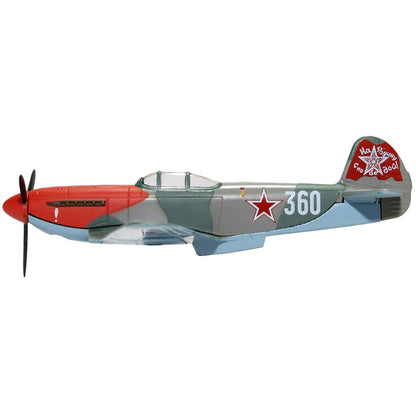 Yakovlev Yak 3 Fighter Aircraft "Anton Dmitrievich Yakimenko 150th Guards Fighter Regiment T/N 360" USSR "Oxford Aviation" Series 1/72 Diecast Model Airplane by Oxford Diecast