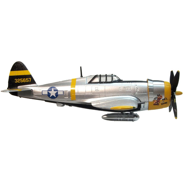 Republic P-47D Thunderbolt Fighter Plane USAAF "Captain Daniel Boone 333rd Fighter Squadron 318th Fighter Group" "Oxford Aviation" Series 1/72 Diecast Model Airplane by Oxford Diecast