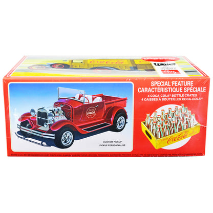 Skill 3 Model Kit 1929 Ford Woody/Pickup 4-in-1 Kit "Coca-Cola" 1/25 Scale Model Car by AMT