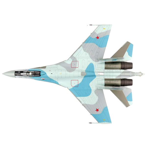 Sukhoi Su-35S Flanker E Fighter Aircraft "22nd IAP 303rd DPVO 11th Air Army VKS (Russian Aerospace Forces)" "Air Power Series" 1/72 Scale Model by Hobby Master