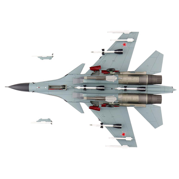 Sukhoi Su-30MK Flanker-C Fighter Aircraft "Russia Air Force Moscow" (2009) "Air Power Series" 1/72 Diecast Model by Hobby Master