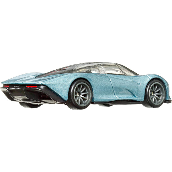 McLaren Speedtail Blue Metallic with Black Top "Exotic Envy" Series Diecast Model Car by Hot Wheels