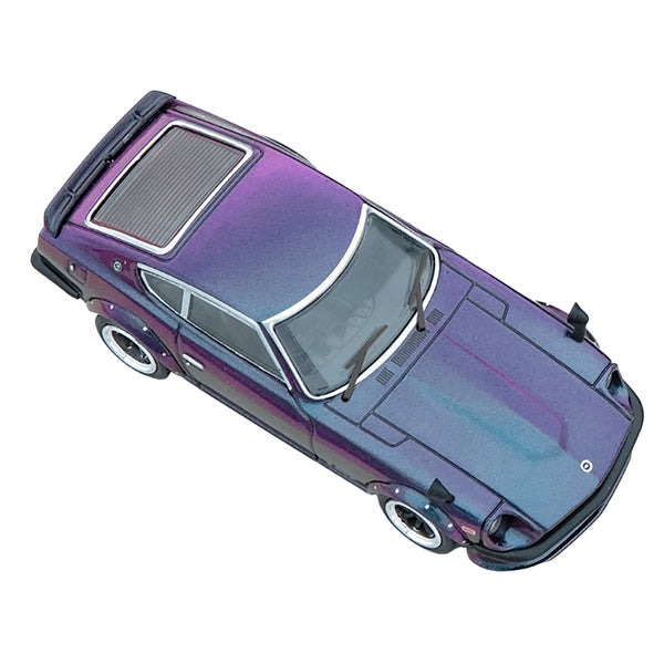 Nissan Fairlady Z (S30) RHD (Right Hand Drive) Midnight Purple II Metallic "Hong Kong Ani-Com and Games 2022" Event Edition 1/64 Diecast Model Car by Inno Models