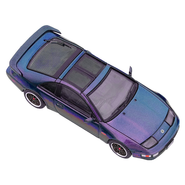 Nissan Fairlady Z (Z32) RHD (Right Hand Drive) Midnight Purple II Metallic "Hong Kong Ani-Com and Games 2022" Event Edition 1/64 Diecast Model Car by Inno Models