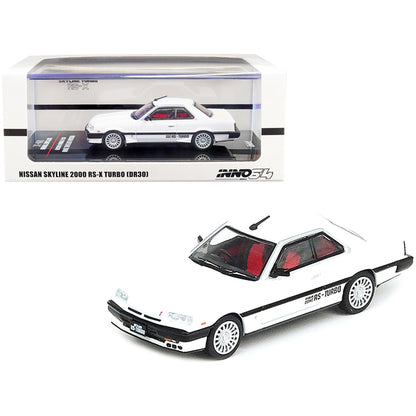 Nissan Skyline 2000 RS-X Turbo (DR30) RHD (Right Hand Drive) White 1/64 Diecast Model Car by Inno Models