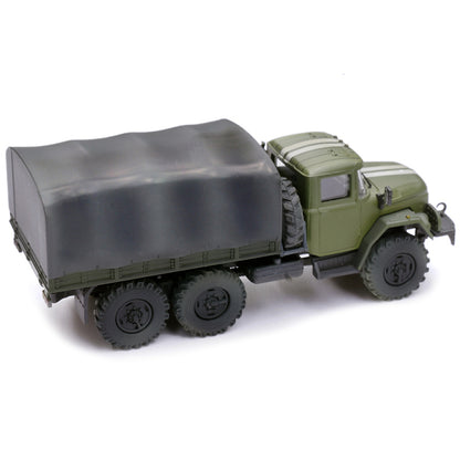 ZIL 131 Cargo Truck Green with White Stripes "Ukrainian Ground Forces" 1/72 Diecast Model by Legion