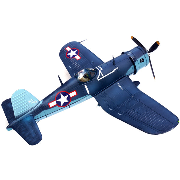 Vought F4U-1A Corsair Fighter Plane "Big Hog" VF-17 "Jolly Rogers" Captain Tommy Blackburn US Navy (1943) 1/72 Diecast Airplane Model by Legion