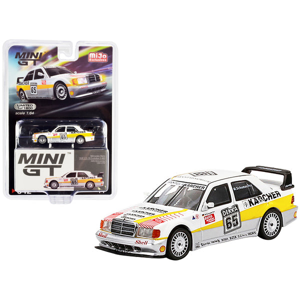 Mercedes-Benz 190E 2.5-16 Evolution II #65 Michael Schumacher "AMG Motorenbau" DTM (1990) Limited Edition to 1800 pieces Worldwide 1/64 Diecast Model Car by True Scale Miniatures