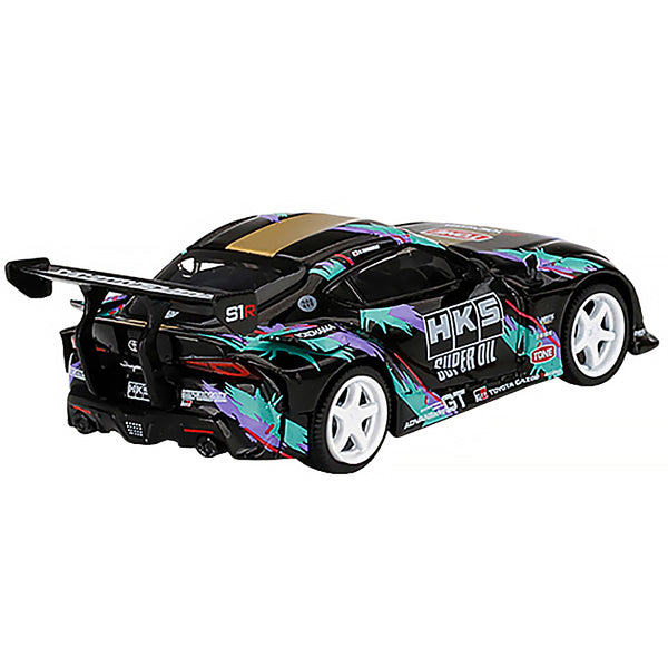 Toyota GR Supra (A90) RHD (Right Hand Drive) "HKS" Livery "2020 Tokyo Auto Salon" Limited Edition to 4800 pieces Worldwide 1/64 Diecast Model Car by True Scale Miniatures