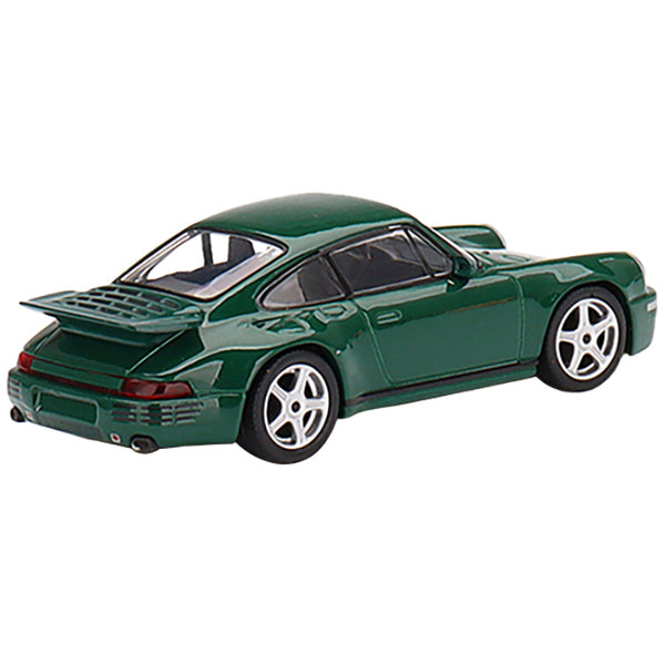 RUF CTR Anniversary Irish Green Limited Edition to 3600 pieces Worldwide 1/64 Diecast Model Car by True Scale Miniatures