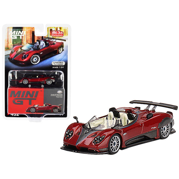 Pagani Zonda HP Barchetta Rosso Dubai Red Metallic Limited Edition to 2040 pieces Worldwide 1/64 Diecast Model Car by True Scale Miniatures