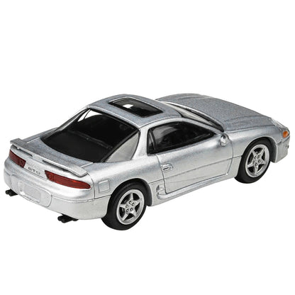 Mitsubishi 3000GT GTO Silver Metallic with Sunroof 1/64 Diecast Model Car by Paragon Models