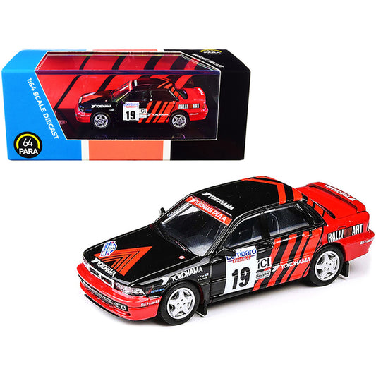 Mitsubishi Galant VR-4 #19 "Yokohama" Lombard R.A.C. Rally (1992) 1/64 Diecast Model Car by Paragon