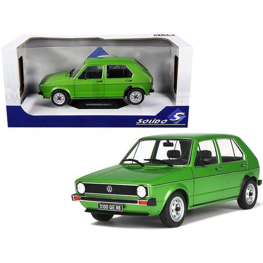 Volkswagen Golf L Viper Green Metallic 1/18 Diecast Model Car by Solido