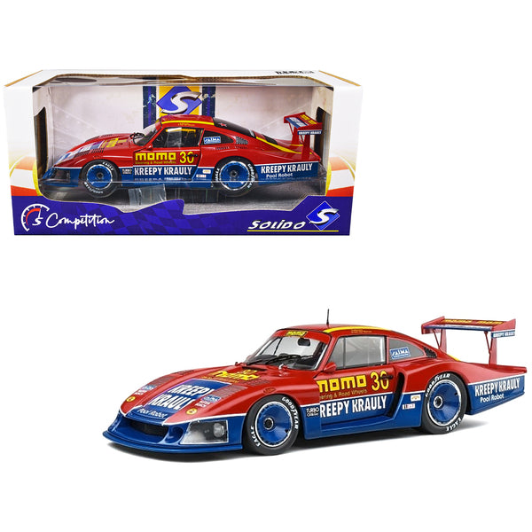 Porsche 935 Moby Dick #30 RHD (Right Hand Drive) Giampiero Moretti - Sarel van der Merwe "Kreepy Krauly" 6 Hours of Mid-Ohio (1983) "Competition" Series 1/18 Diecast Model Car by Solido