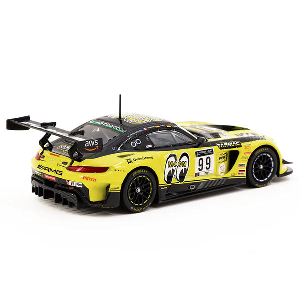 Mercedes-AMG GT3 #99 Maro Engel - Jules Gounon - Luca Stolz "Mooneyes" Indianapolis 8 Hours (2021) "Hobby43" Series 1/43 Diecast Model Car by Tarmac Works