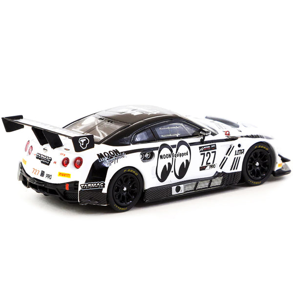 Nissan GT-R Nismo GT3 #727 "Moon Equipped" Legion of Racers (2022) "Hobby64" Series 1/64 Diecast Model Car by Tarmac Works