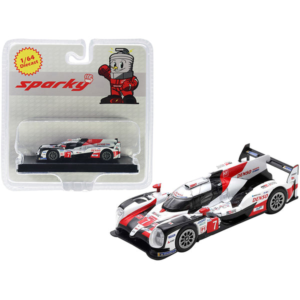 Toyota TS050 Hybrid #7 Toyota Gazoo Racing 2nd 24 Hours of Le Mans (2019) 1/64 Diecast Model Car by Sparky