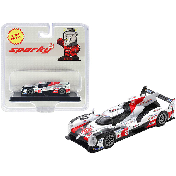 Toyota TS050 Hybrid #8 Toyota Gazoo Racing Winner 24 Hours of Le Mans (2019) 1/64 Diecast Model Car by Sparky