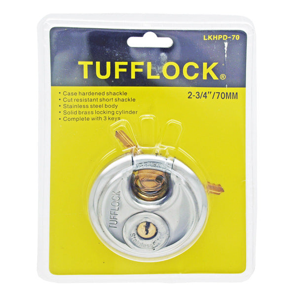 TuffLock 70mm Steel Disc Lock